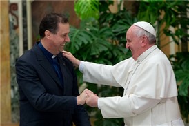 Don Artime et Pape François