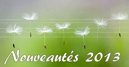 nouveautés 2013
